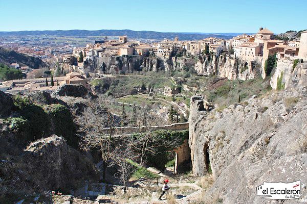 vistas barrio del castillo de Cuenca